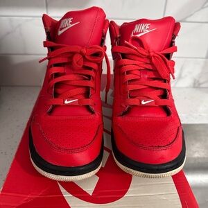 Nike Prestige IV 2012 Kids Red and Black Sneakers